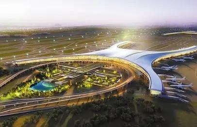 Jiangbei Airport East Terminal Area